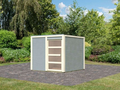 Karibu Gartenhaus Qubic 1