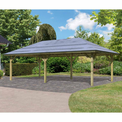 Karibu Pavillon Carport Kirn 2 - KDI