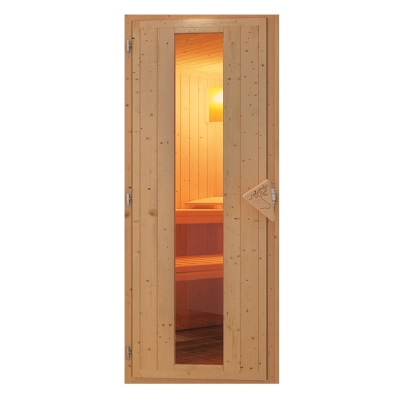 Karibu Türelement gedämmt für 68 mm Kabinen ENERGIESPAREND