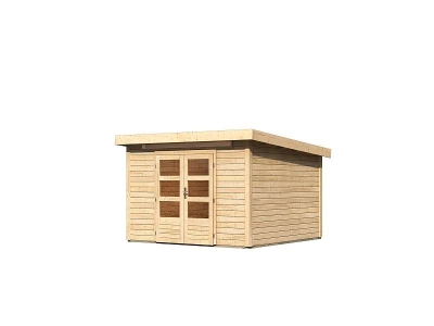 Karibu Woodfeeling Gartenhaus Kandern 6,5 natur
