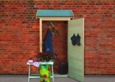 KARIBU Anbauschrank Eco 1