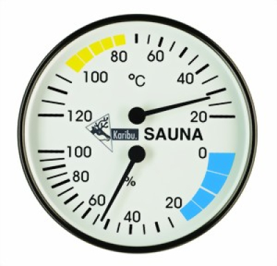 KARIBU Klimamesser CLASSIC (Thermo- & Hygrometer)