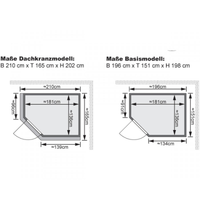 Karibu Saja Eckeinstieg 230 Volt