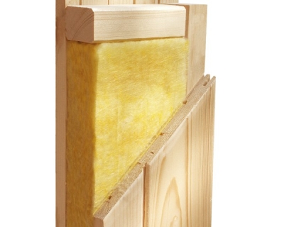 Karibu Amelia 3 - Sauna mit Eckeinstieg 68 mm