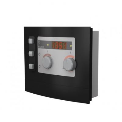 KARIBU Bi-O Kombiofen 9 kW mit Steuergeät Modern+ 18kg Steine