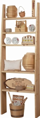 KARIBU Zubehörregal B 63 x T 19 x H 181 cm