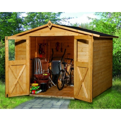 Weka 19 mm Gartenhaus 316 Gr. 5 - Doppeltür
