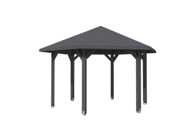 Skanholz Pavillon Nancy 3, Leimholz, grau