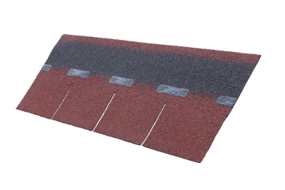 Bitumenschindeln, rot, inkl. Befestigungsmaterial, 2m²