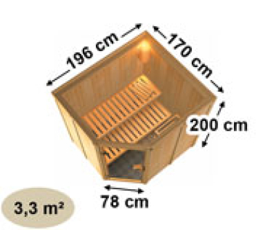 Karibu Lilja Eckeinstieg 230 Volt