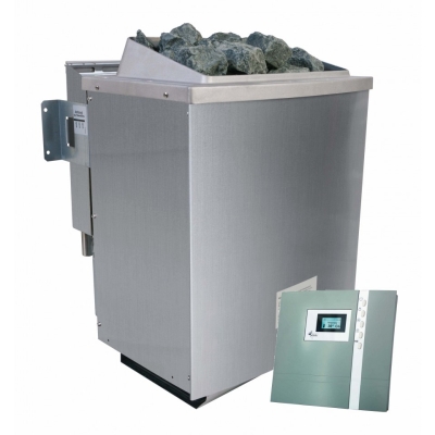 Wolff Finnhaus 9 kW Bio-Kombiofen Saunaofen inkl. Steuergerät