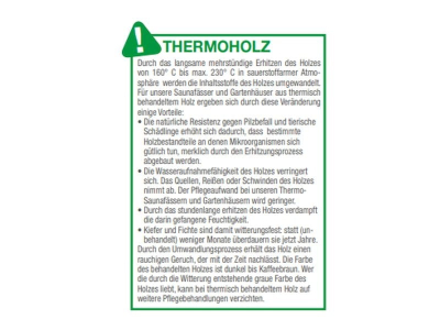 Wolff Finnhaus Badebottich BIBI 2020 mit grauem GFK-Einsatz, integriertem Außenofen und Thermoabdeckung