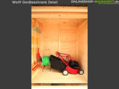 Wolff Finnhaus Geräteschrank Gardis 0808 natur