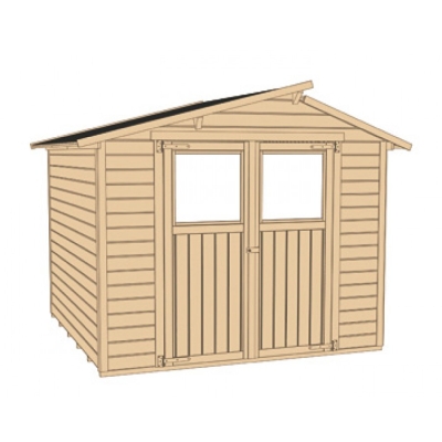 Weka Gartenhaus 323 Gr. 4 in 19 mm