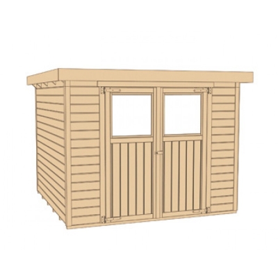 Weka Gartenhaus 321 Gr. 4 in 19 mm