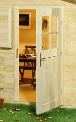 weka Zusatztür für Blockbohlenhäuser 21 mm und 28 mm